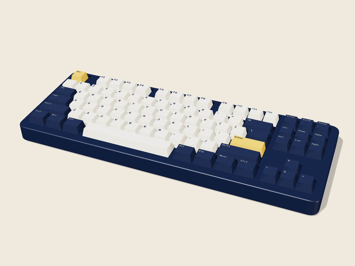 Demo TKL, culoarea Navy – randare 3D